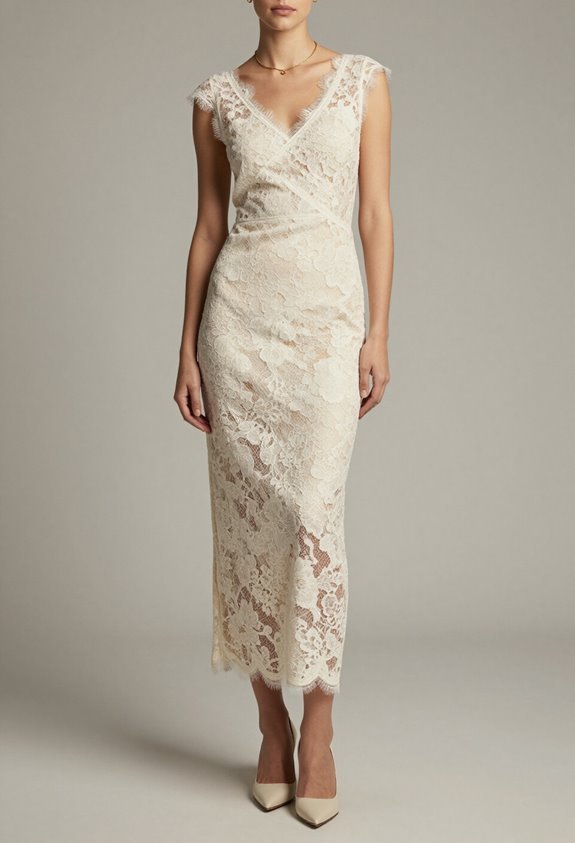minimalist elegance with lace