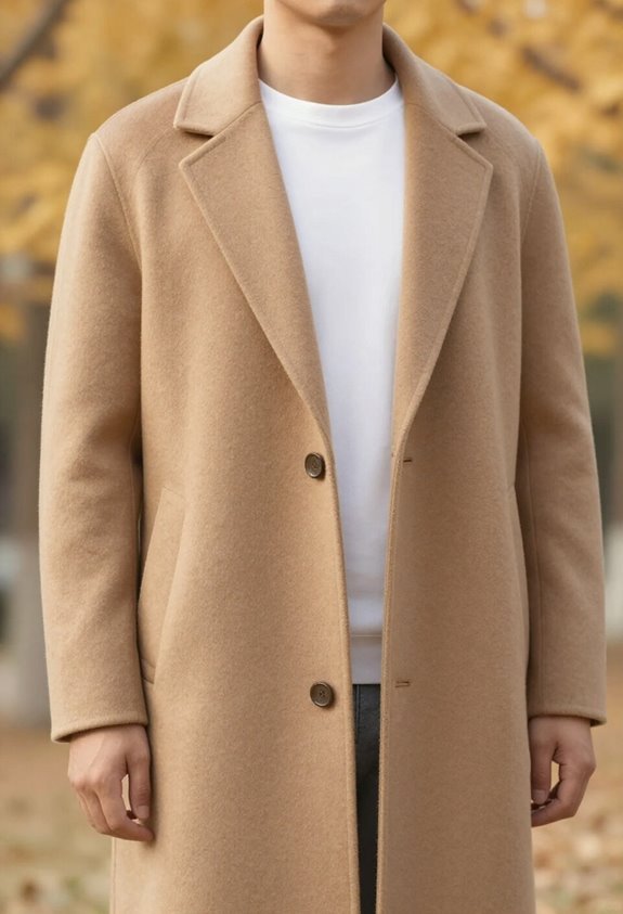 minimalist layering with wool