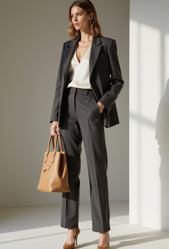 minimalist uniform effortless professional polish