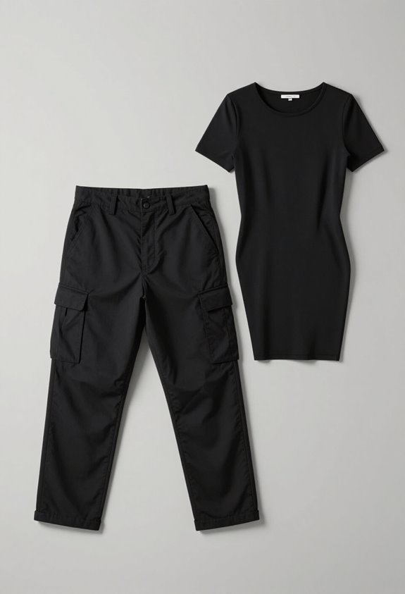 modern workwear cargo trousers