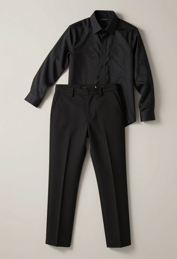 monochromatic sophisticated professional ensemble