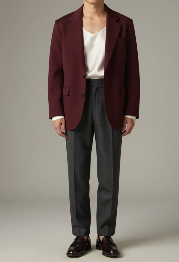 polished authority outfit combination