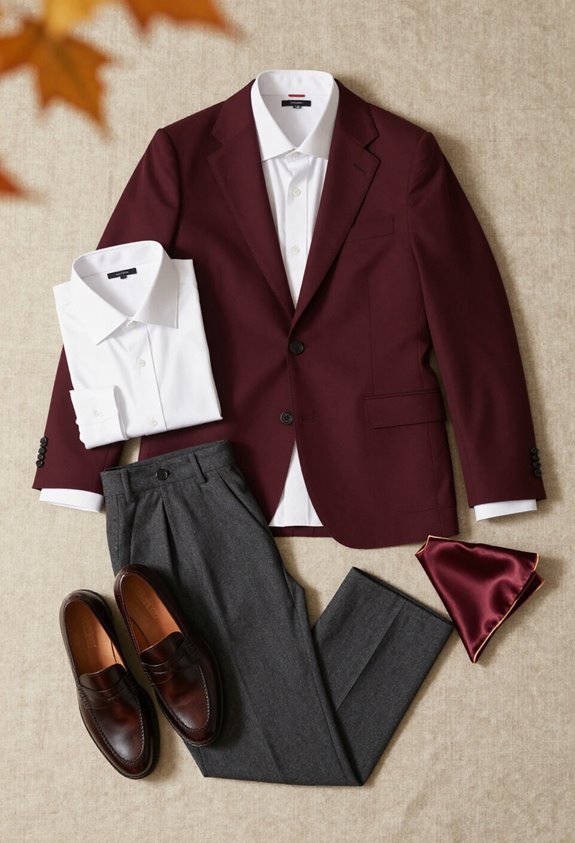 polished autumn office attire