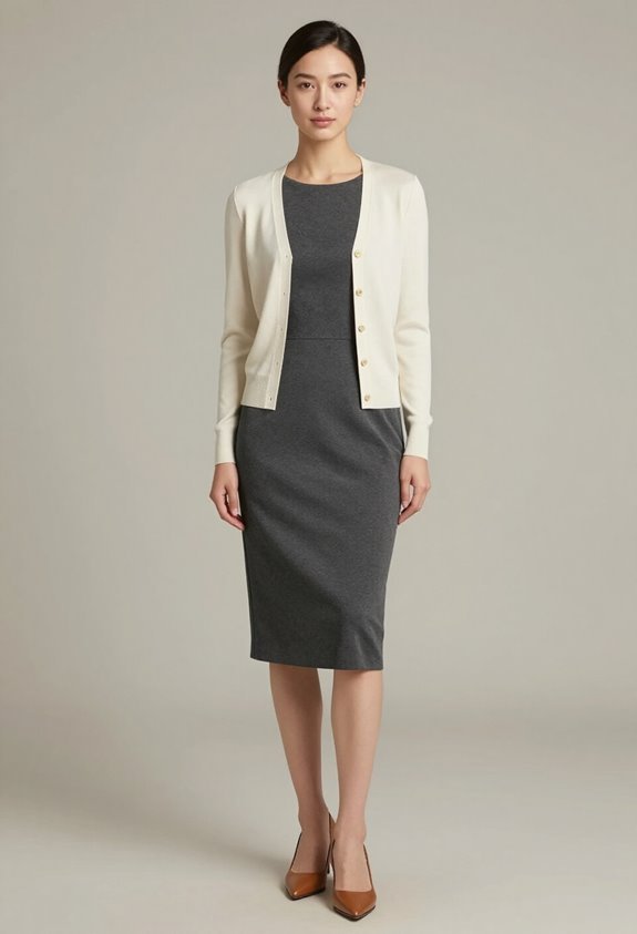 polished interview outfit combination