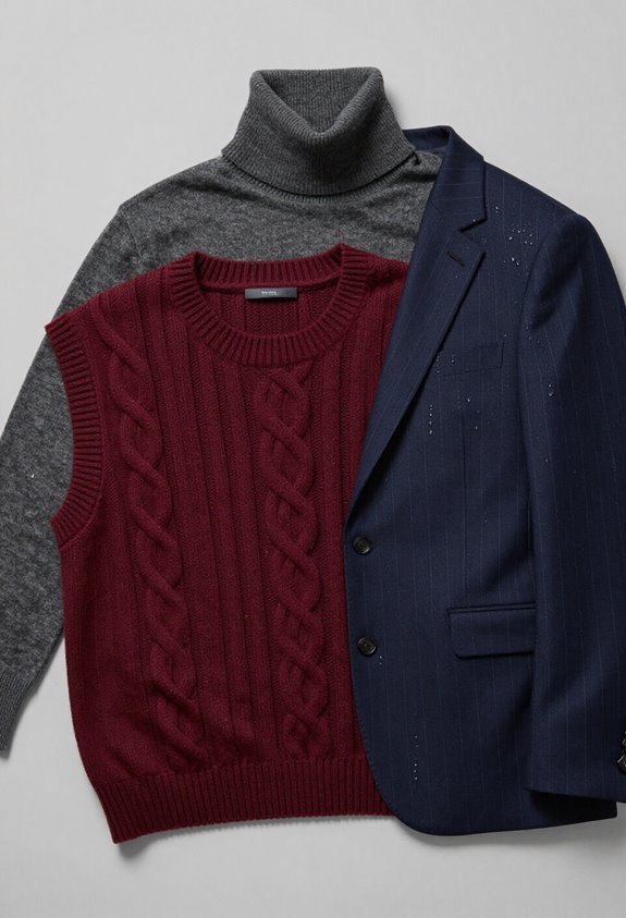 polished layered rainy outfit