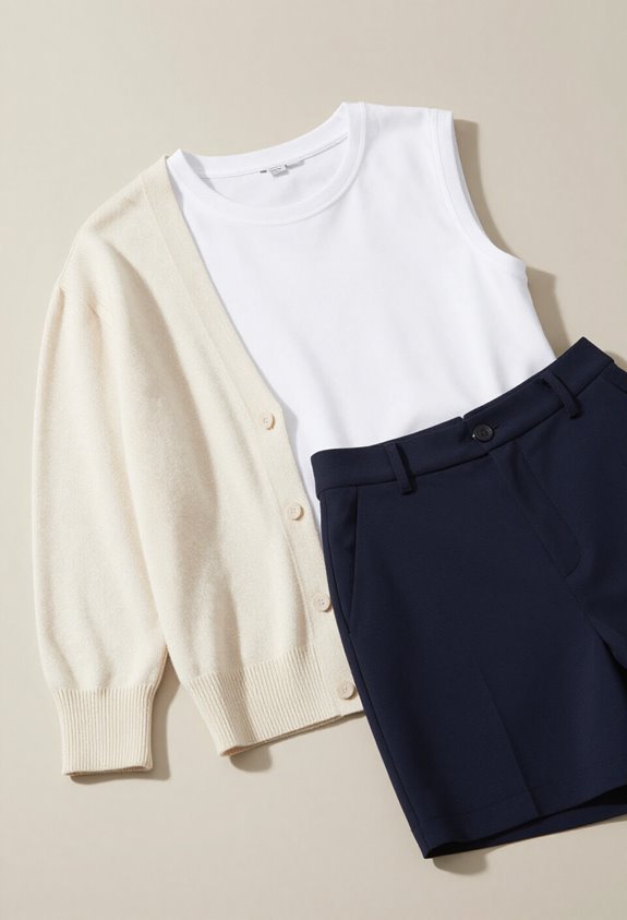 polished office casual look