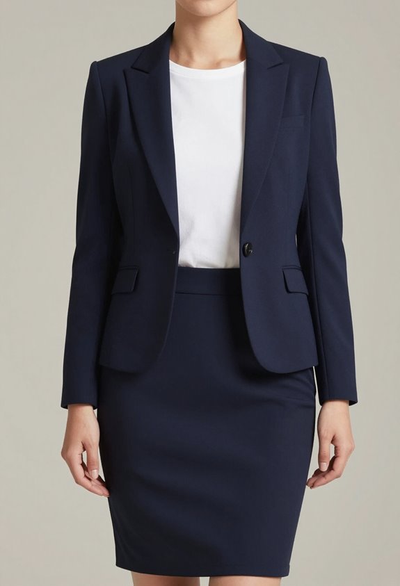 polished office wear combination