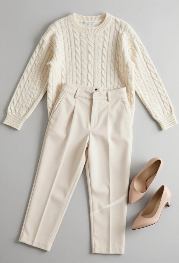 polished professional work attire