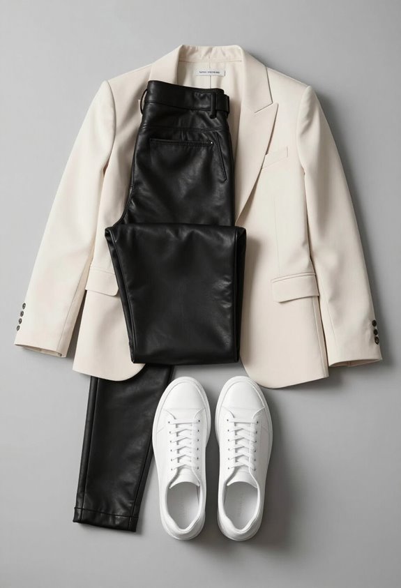 polished sneaker style professionalism