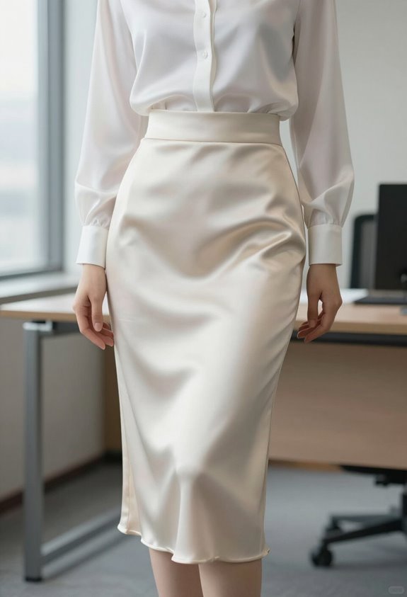 polished versatile satin styles