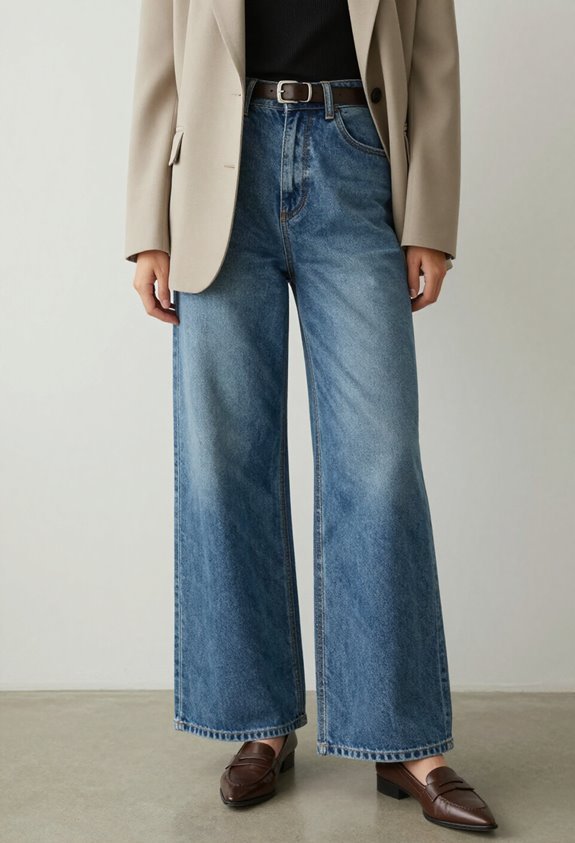 polished wide leg styling