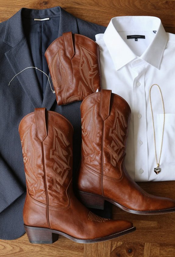 refined metallic hardware accents