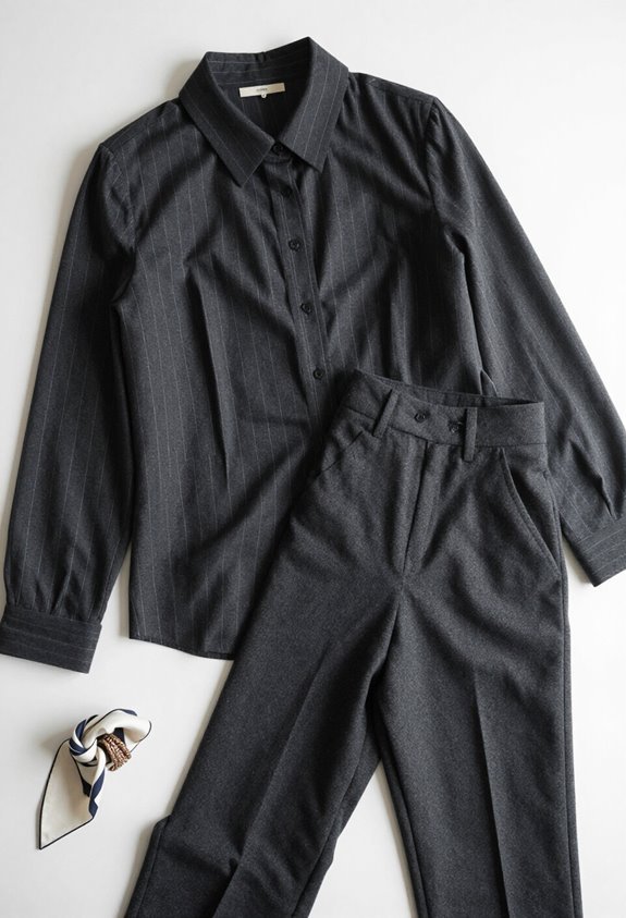 refined professional outfit combination