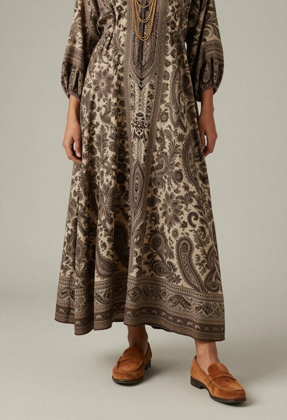 sophisticated bohemian workplace style