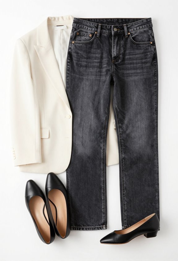 sophisticated casual office attire