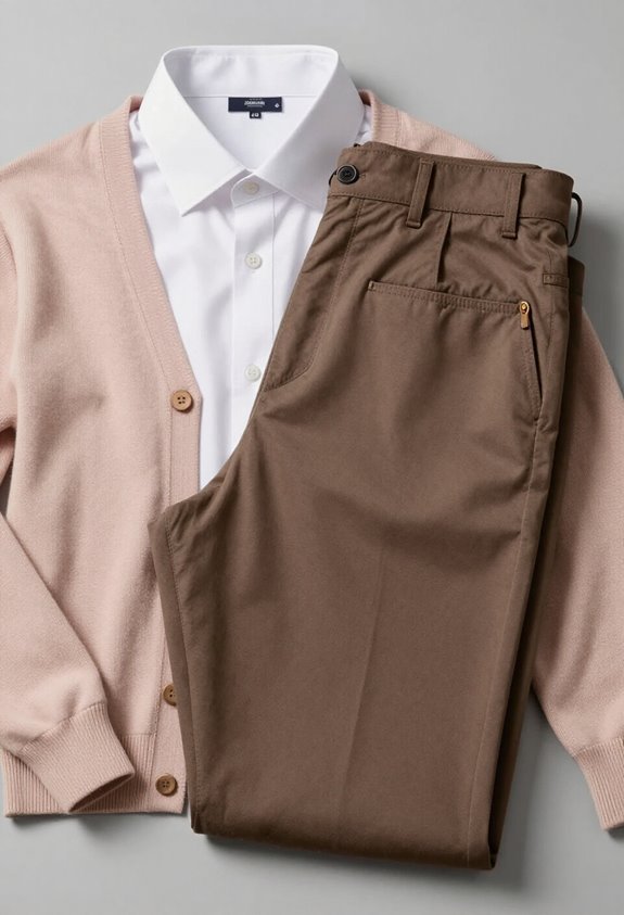 sophisticated color layering ensemble