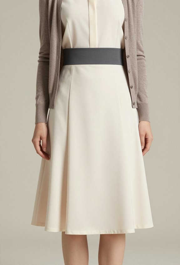 sophisticated monochromatic a line styling