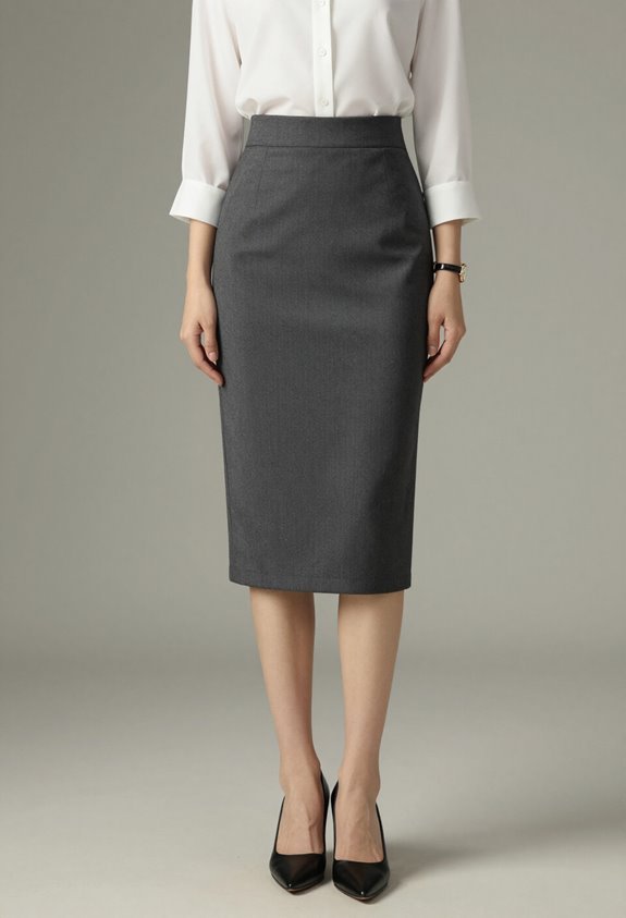 sophisticated pencil skirt styling