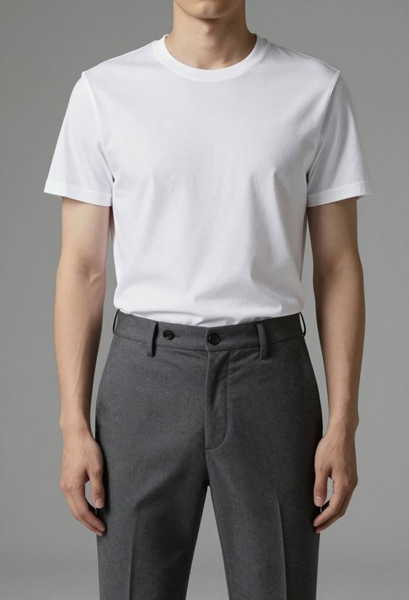 sophisticated tailored trousers ensemble