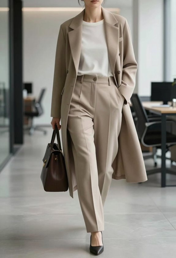 streamlined elegance through layering