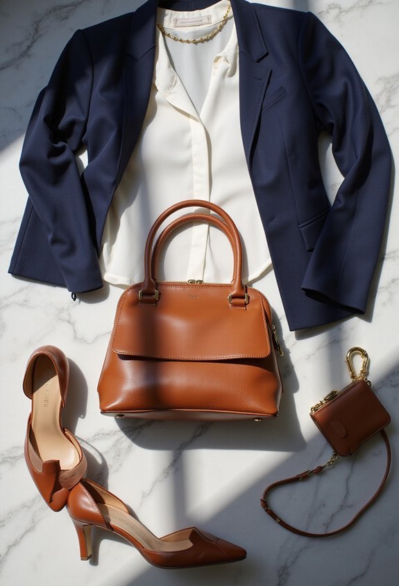structured chic professional business bag essentials