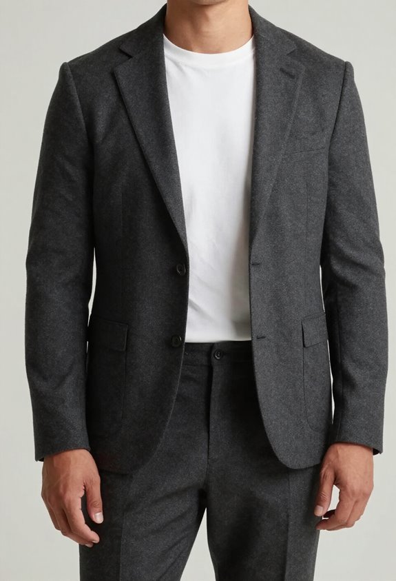 structured coat polished loafers