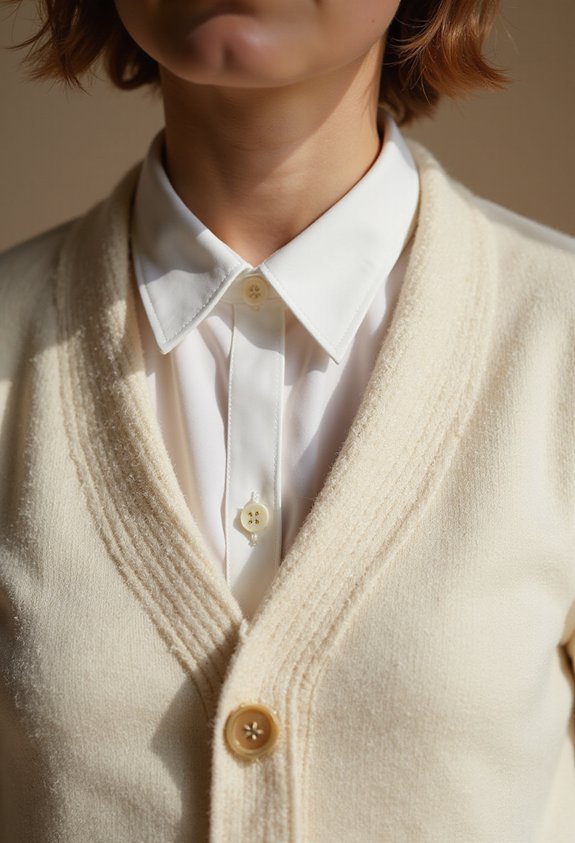 structured layered textural office look