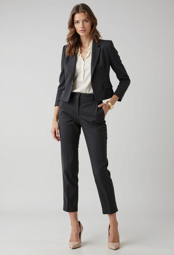 structured sophisticated polished contemporary