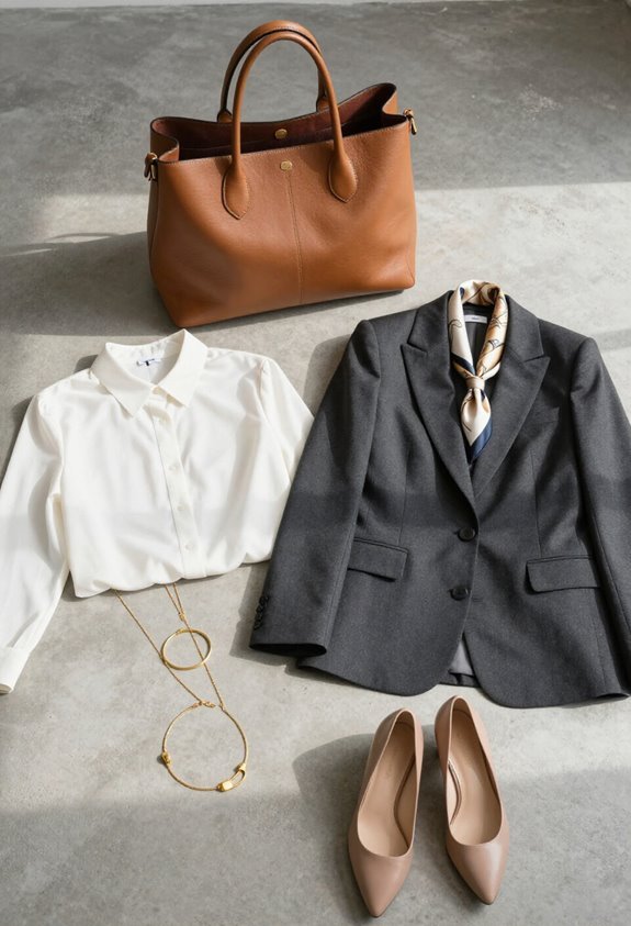 structured tote elevates outfits