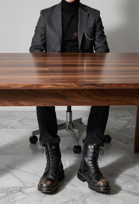 stylish chunky boots versatility