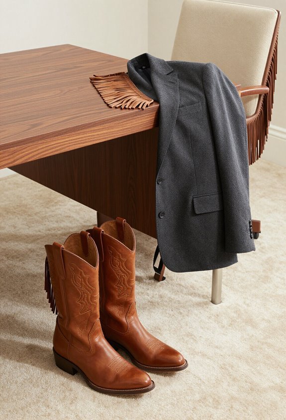 subtle fringe for professionalism