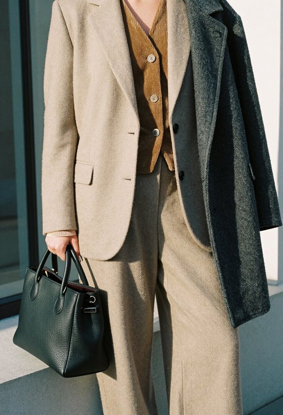 textured fabrics enhance professionalism