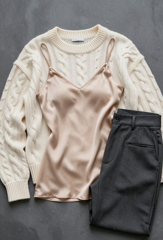 textured layers for professionalism