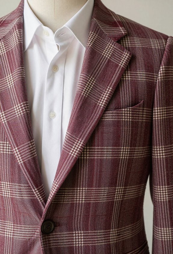 timeless plaid blazer outfit