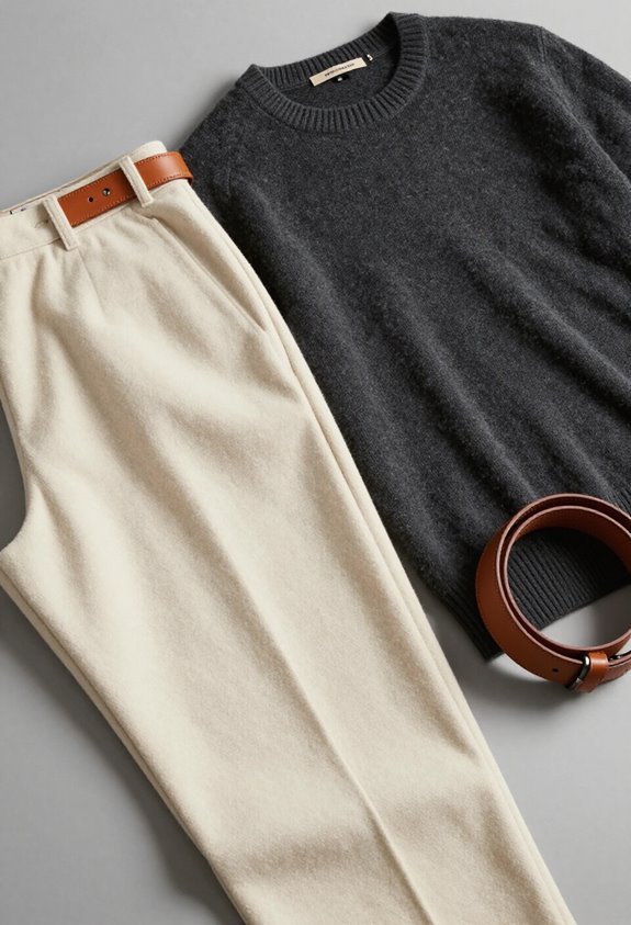 timeless tailored wool ensemble