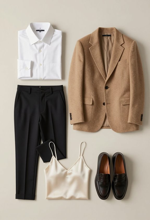 versatile five piece wardrobe