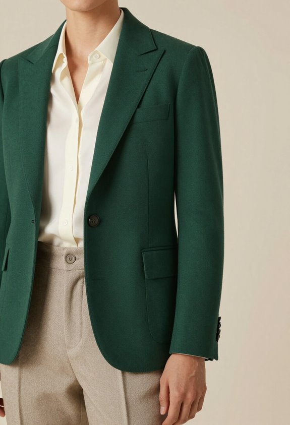 versatile hunter green blazer