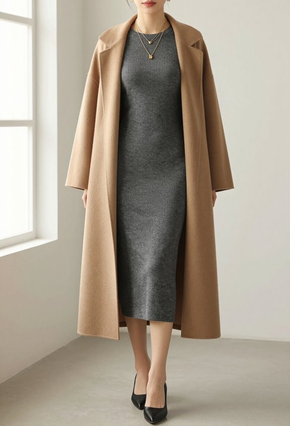 versatile knit dress ensemble