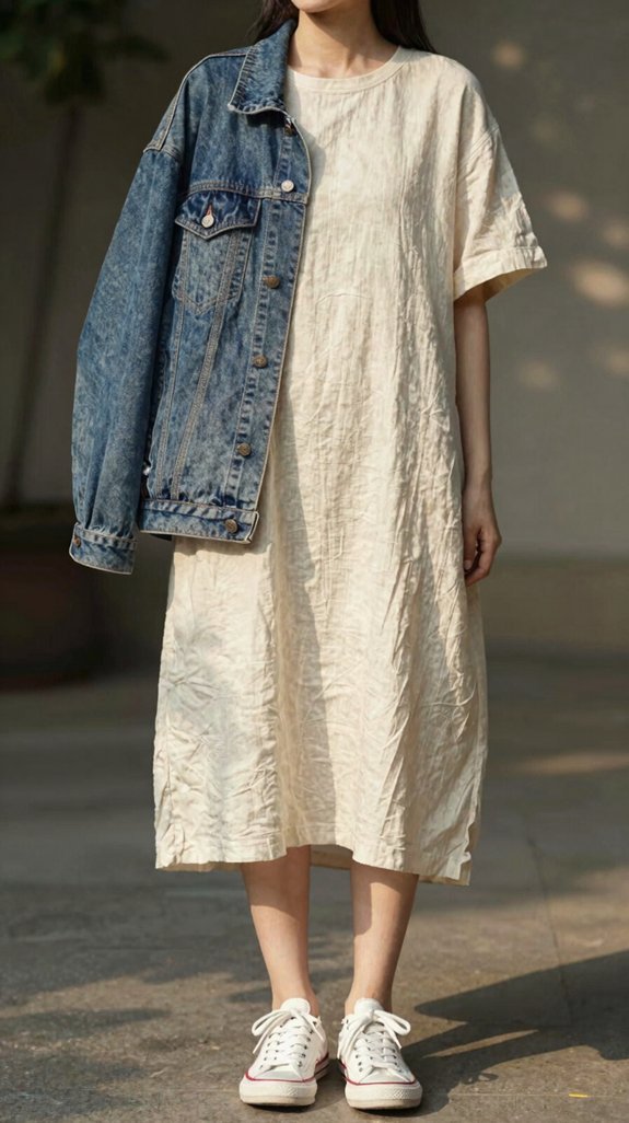 casual sophistication through layering