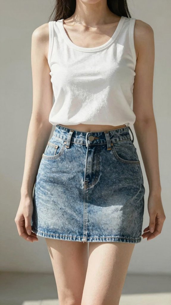 casual summer denim style