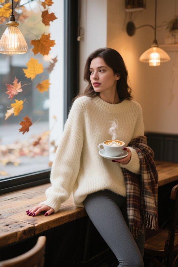 effortless oversized sweater style