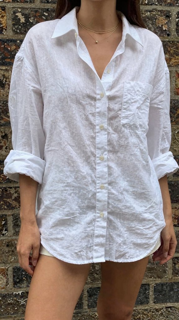effortless summer shirt dress