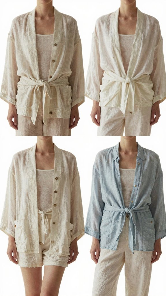 lightweight layering for elegance