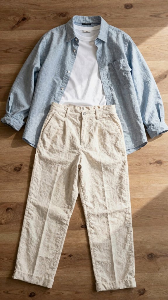 sophisticated summer layering style