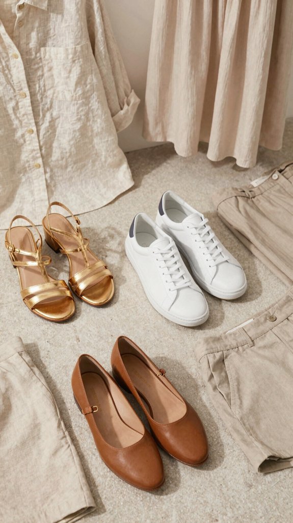 versatile summer shoe essentials