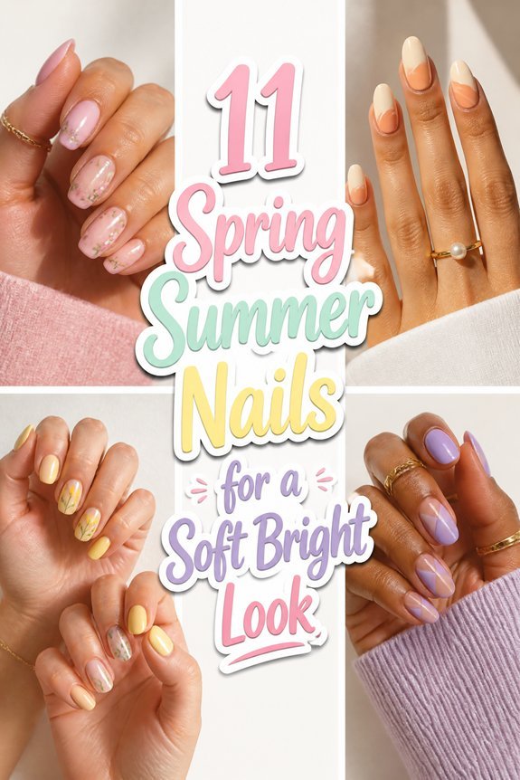 bright and soft nails