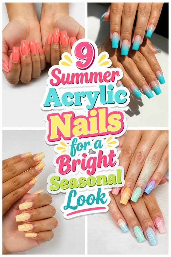 bright seasonal nail designs