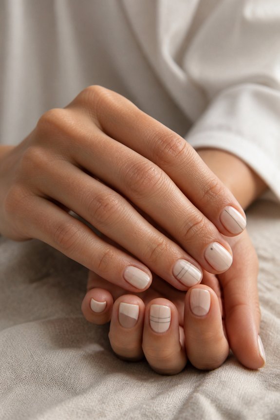 effortless minimalist nail designs