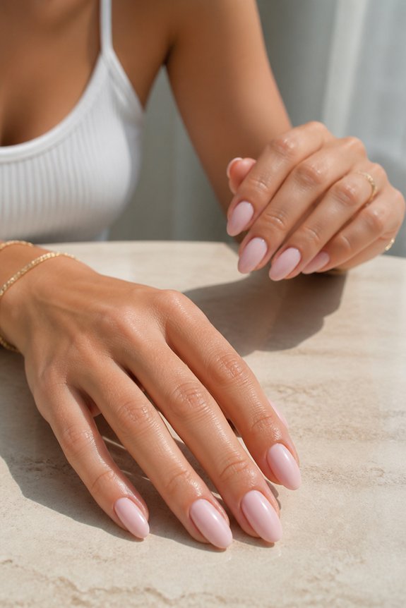 elegant practical summer nails