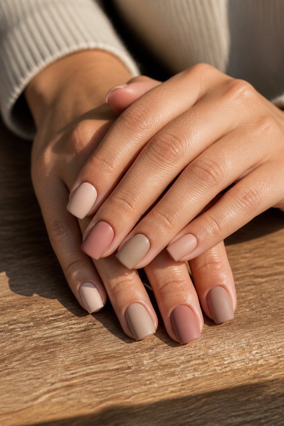 matte elegance for nails